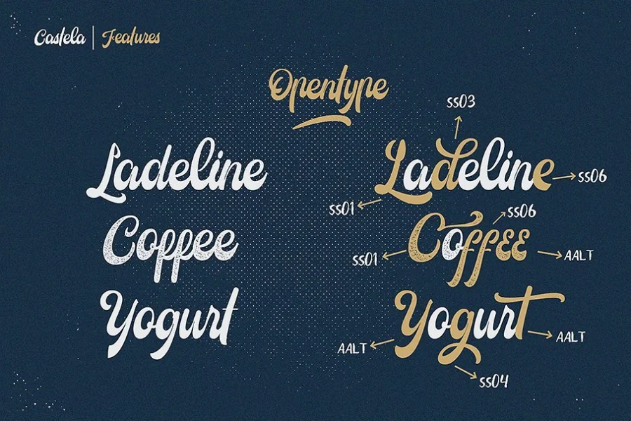 Castela Font preview 3