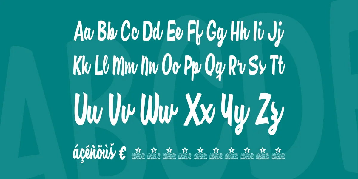 Casual Chance Personal Use Font preview 5