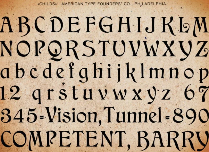 CAT Childs Font