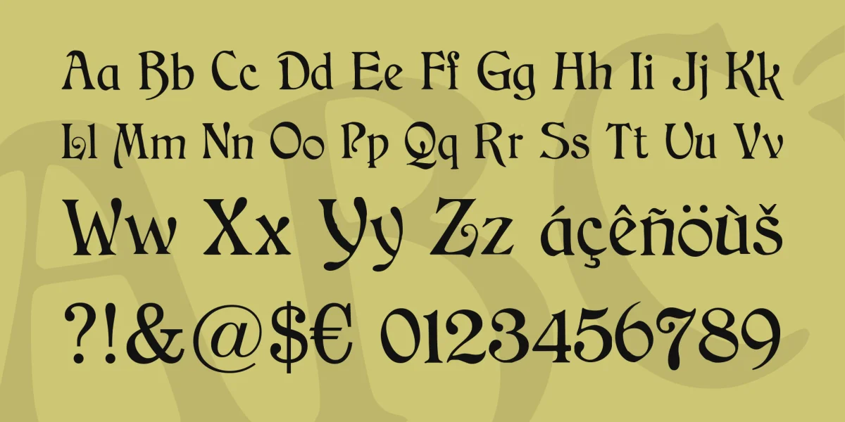 CAT Childs Font preview 4