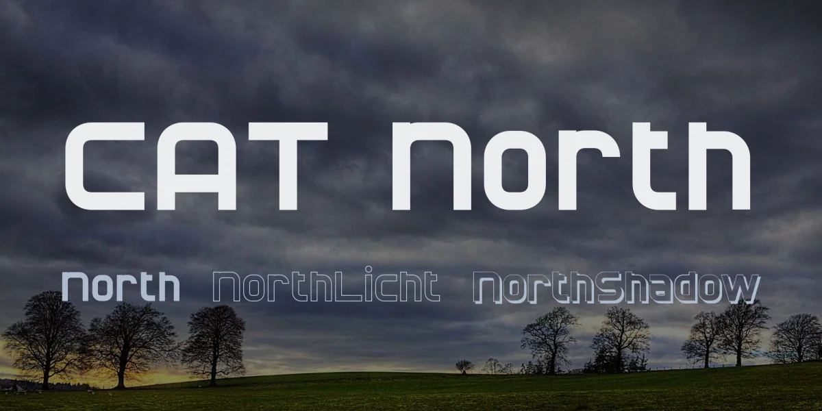 CAT North Font Family
