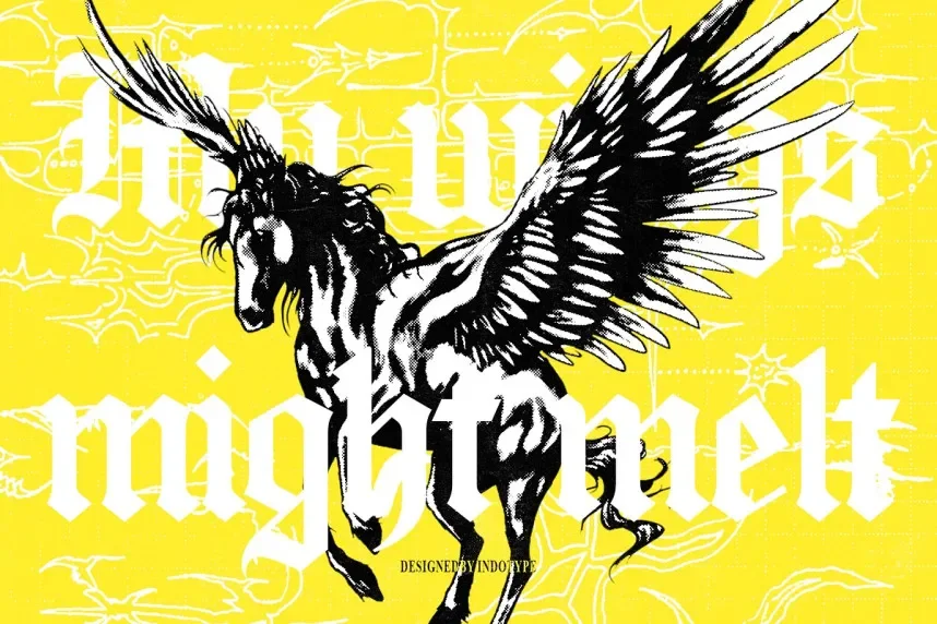 Cathdra – Gothic Blackletter Font preview 3