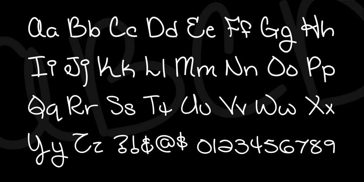 Catholic School Girls BB Font preview 4