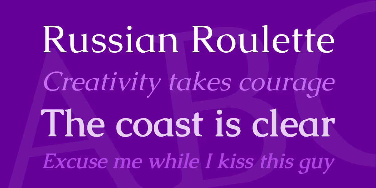 Caudex Font Family preview 2