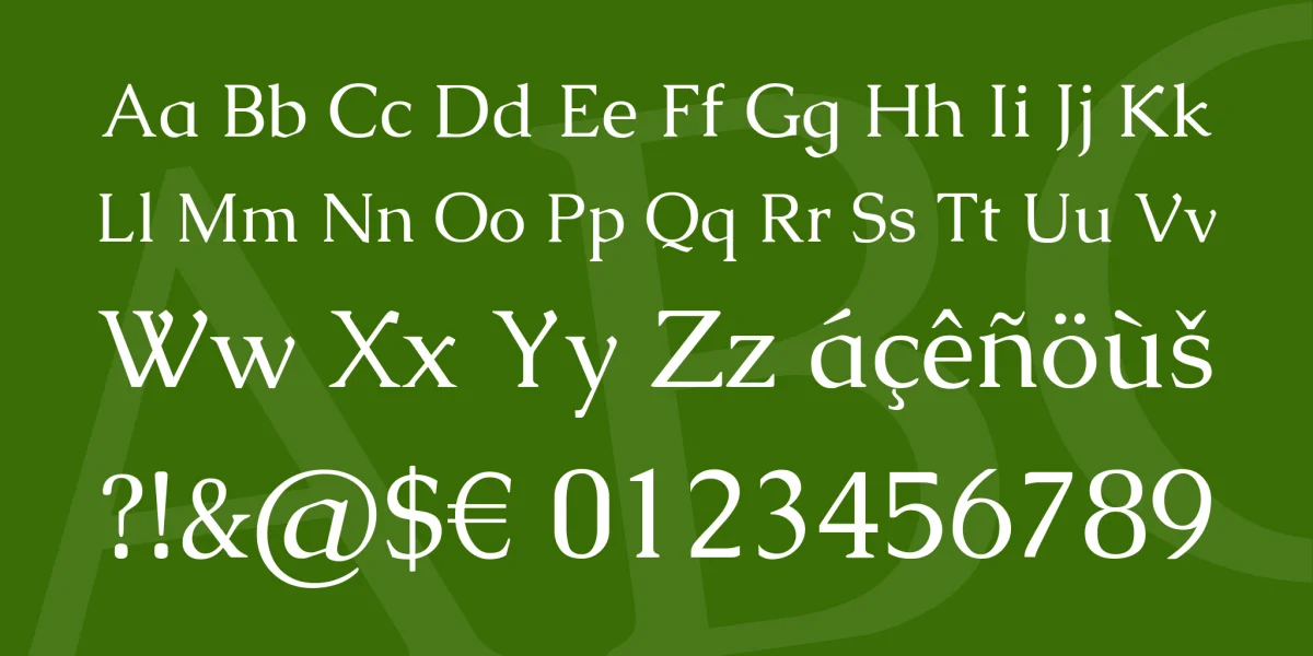 Caudex Font Family preview 4