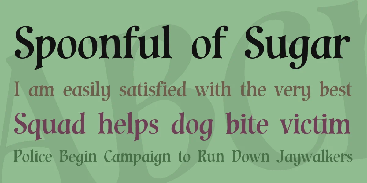 Cavalier Font preview 2