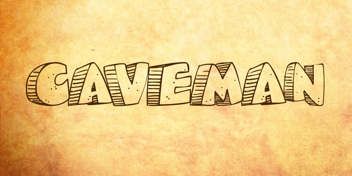 Caveman Font