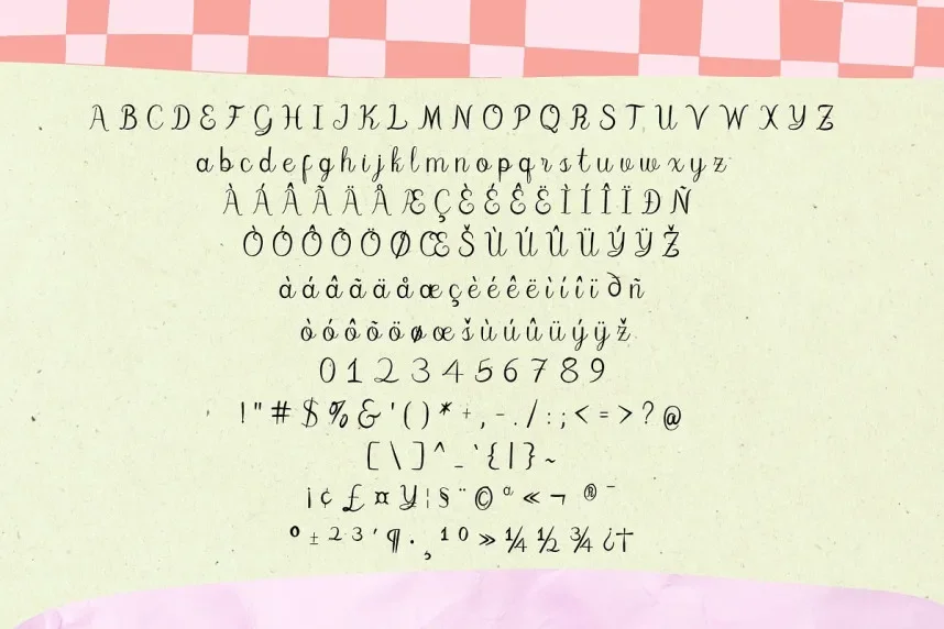 Cedurio Font preview 6