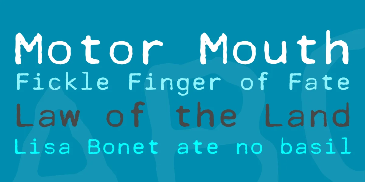 Cella Font preview 2