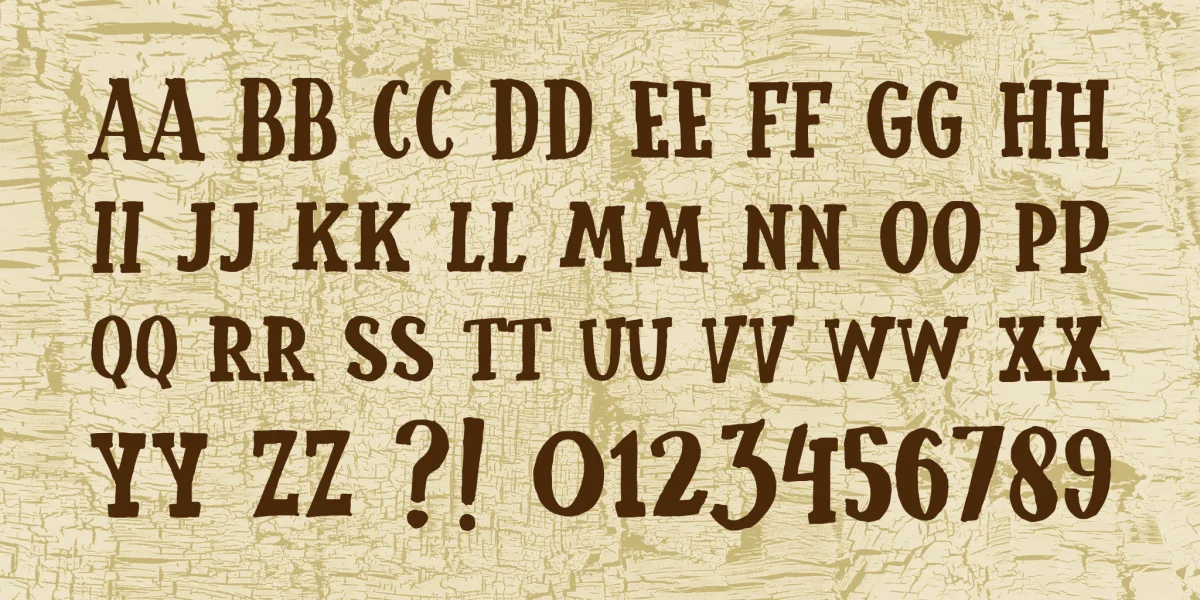 Cemong Font preview 4
