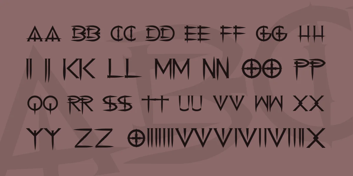 Cenobyte Font preview 2