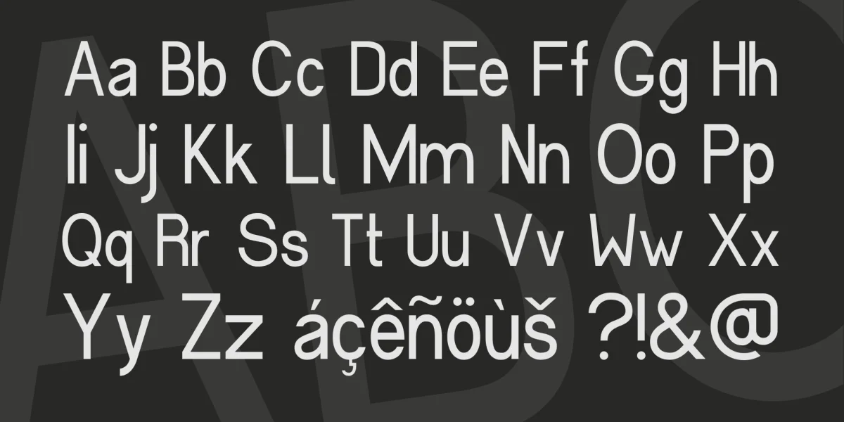 Cerbetica Font Family preview 5