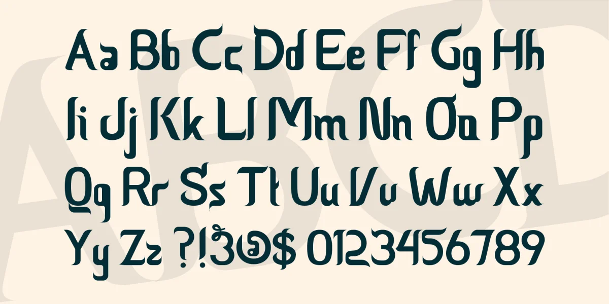 Ceria Lebaran Font preview 4
