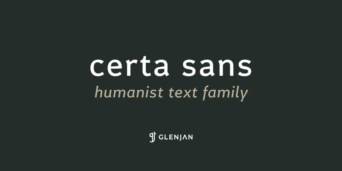 Certa Sans Font Family