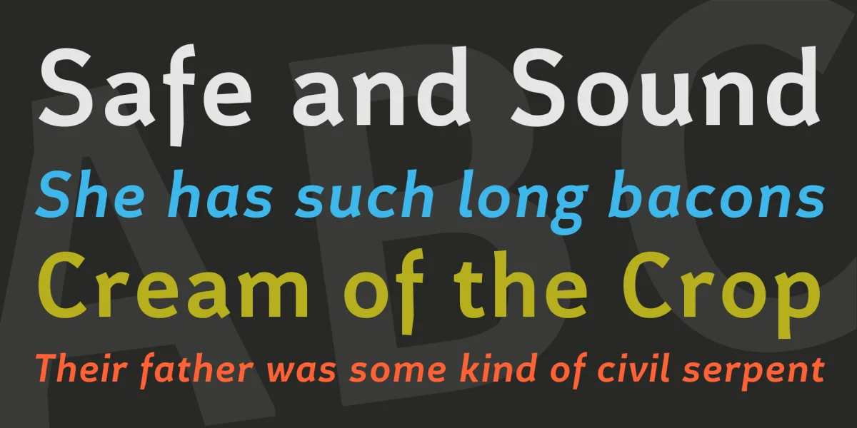 Certa Sans Font Family preview 11