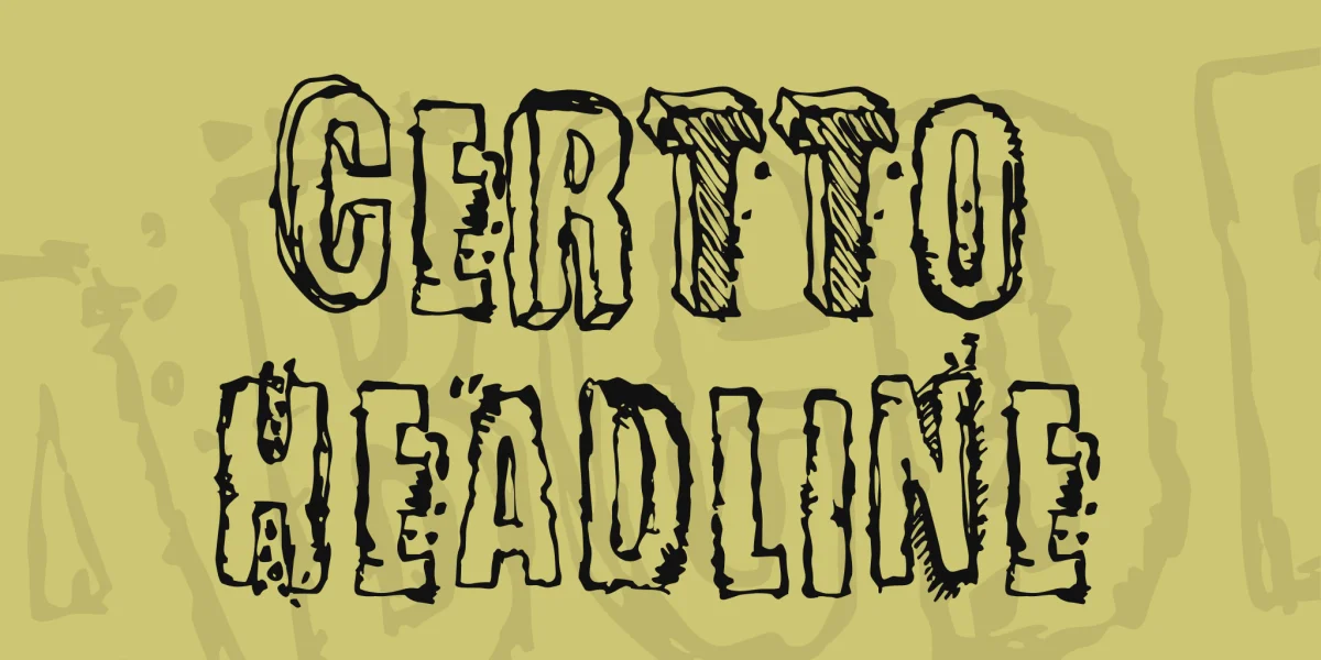 Certto Headline Font