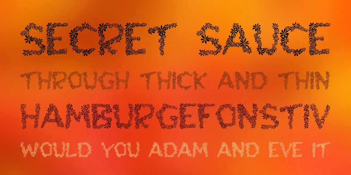 Cha Font preview 5