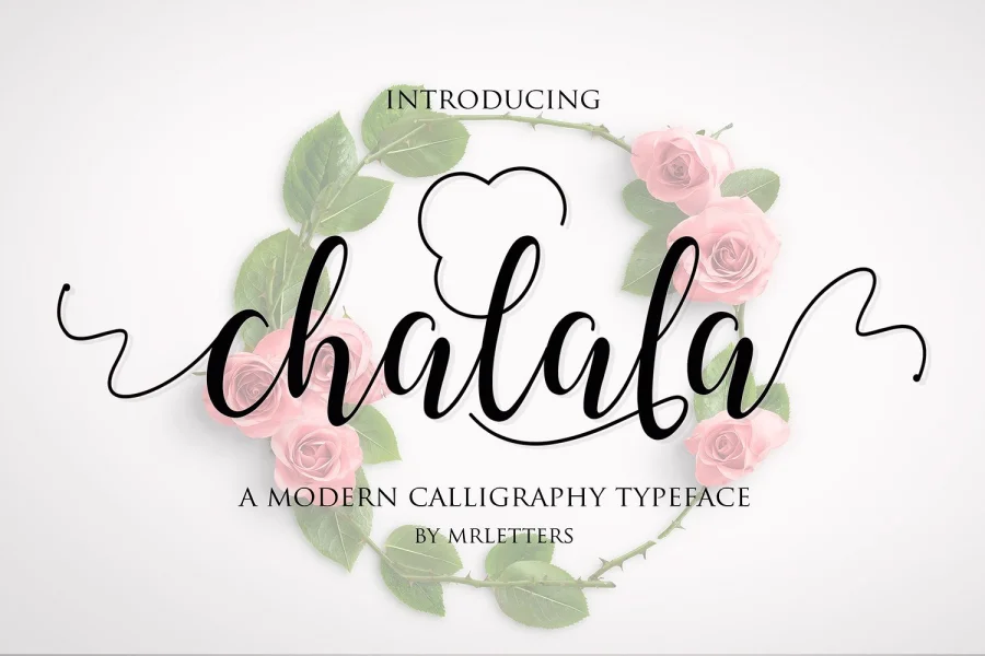 chalala Font preview 9