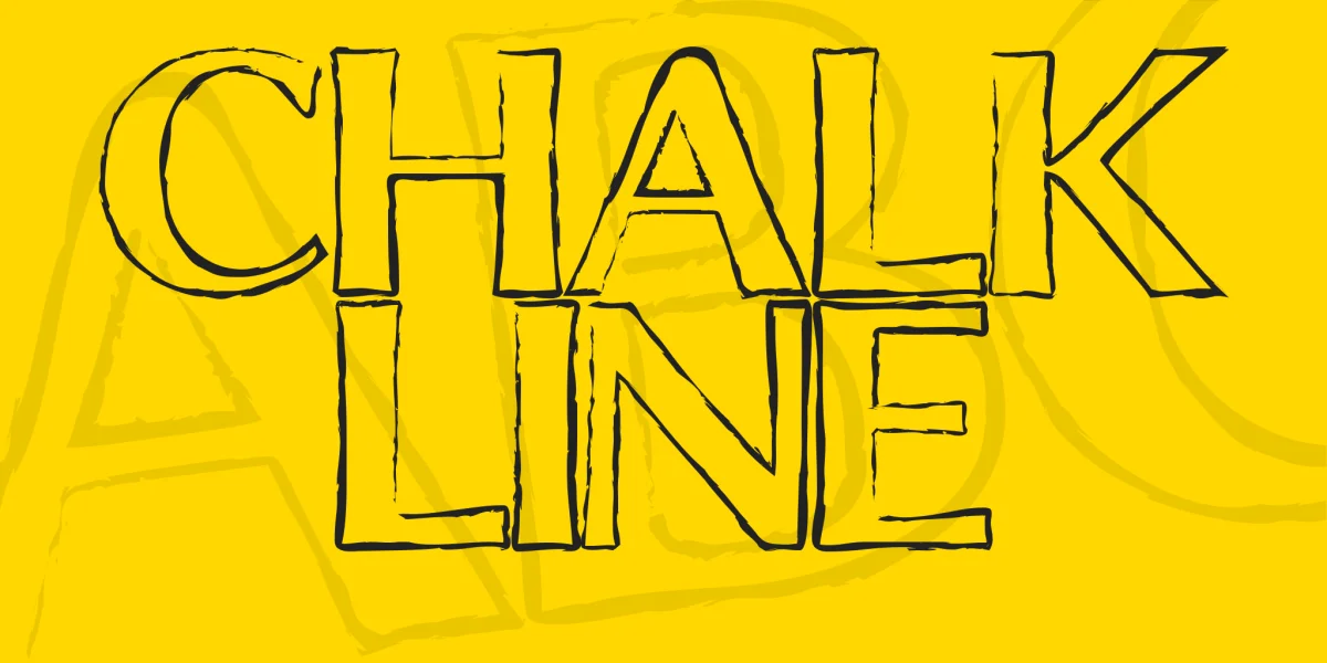 Chalk Line Font