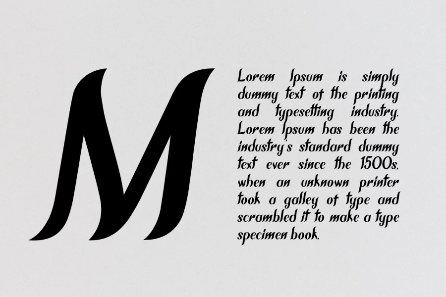 Chameron Font preview 2
