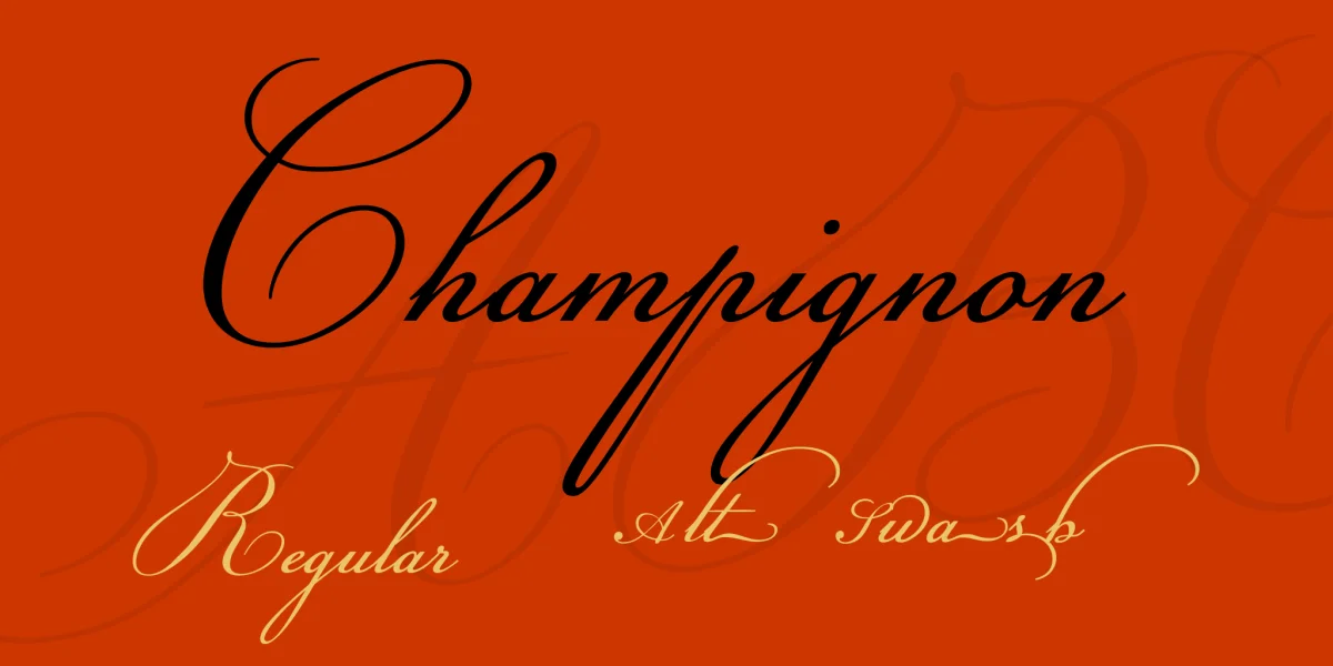 Champignon Font Family