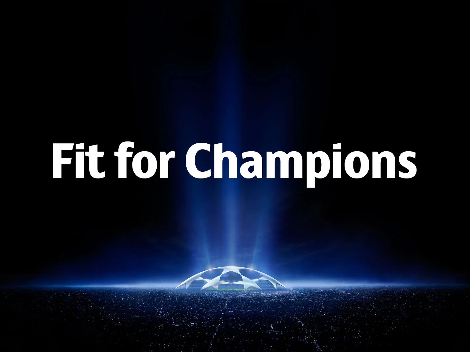 Champions League Font