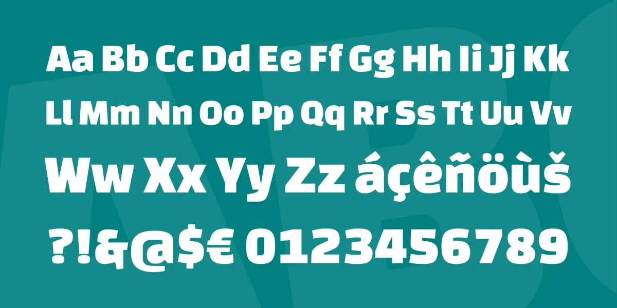 Changa One Font Family preview 3