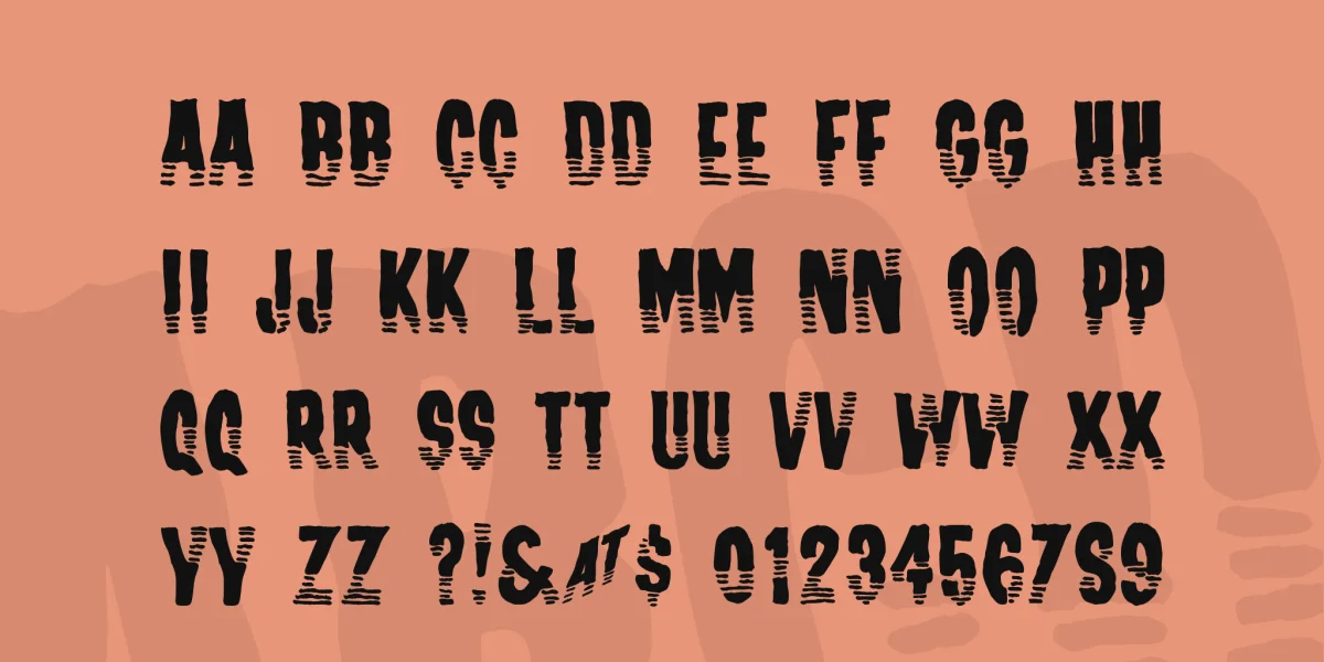 Channel Tuning Font preview 2