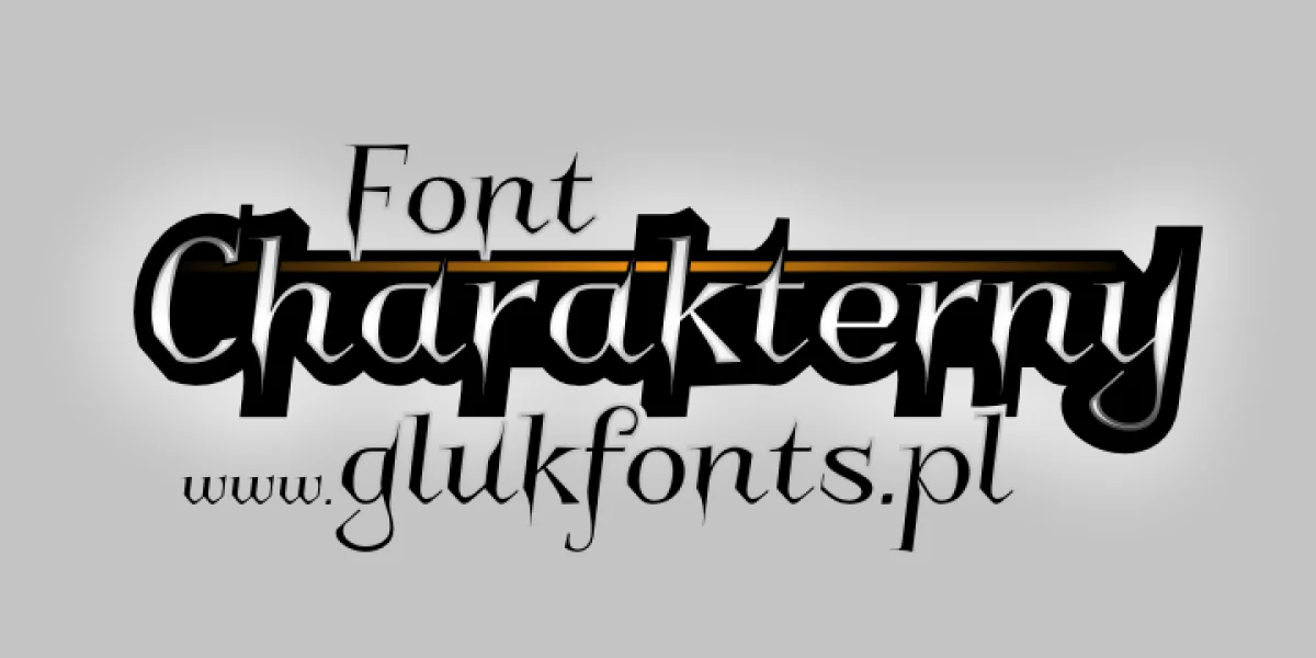 Charakterny Font
