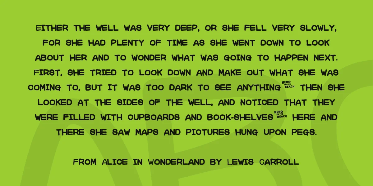 Charles Atlas Font preview 3