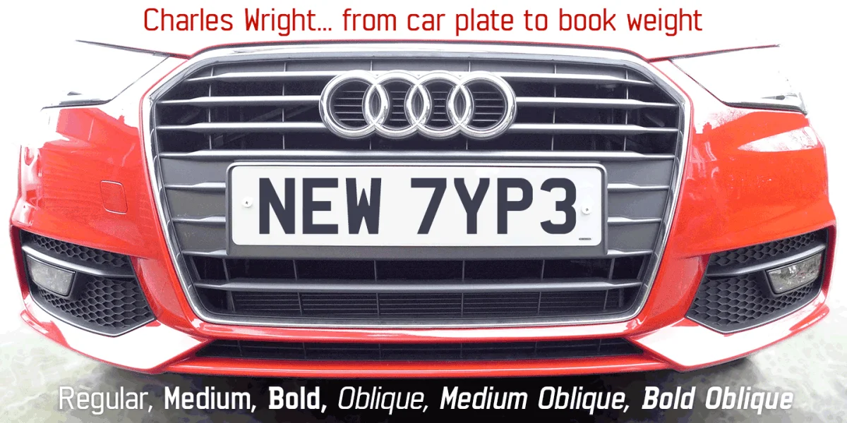 Charles Wright Font preview 2