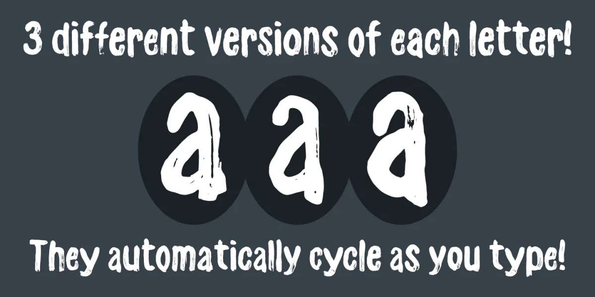 Charmelade DEMO Font preview 2