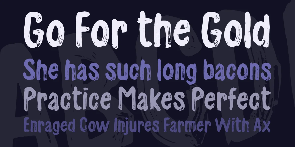 Charmelade DEMO Font preview 4