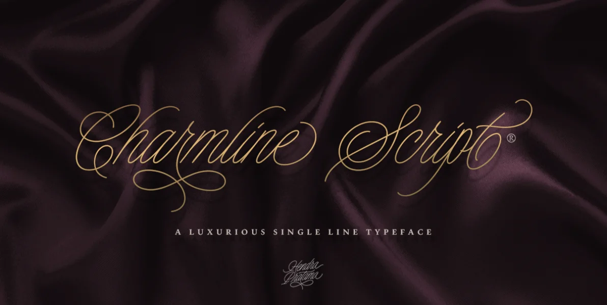 Charmline Script Personal Use Font