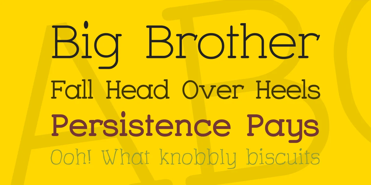 Charrington Font Family preview 2
