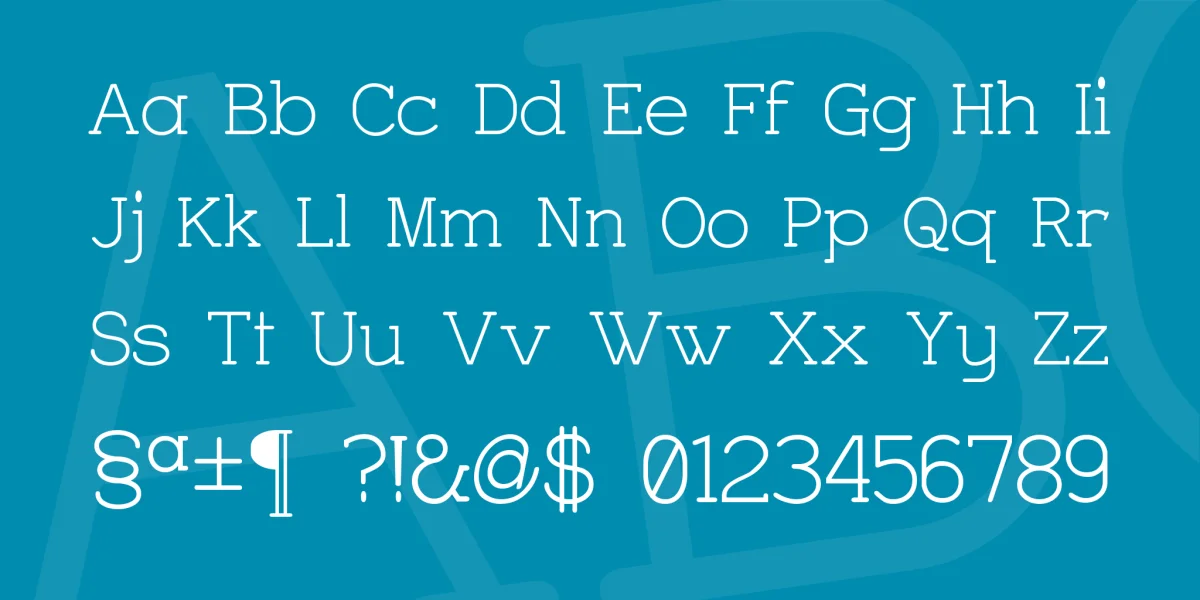 Charrington Font Family preview 4