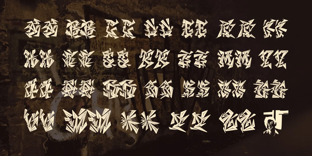 CHASE ZEN BLIGHT Font preview 2