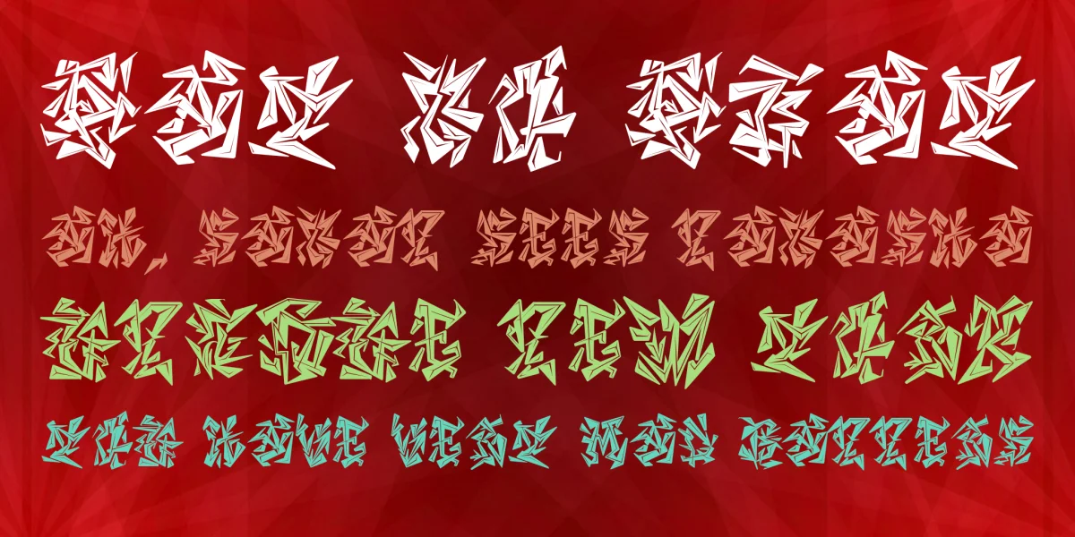 CHASE ZEN BLIGHT Font preview 3