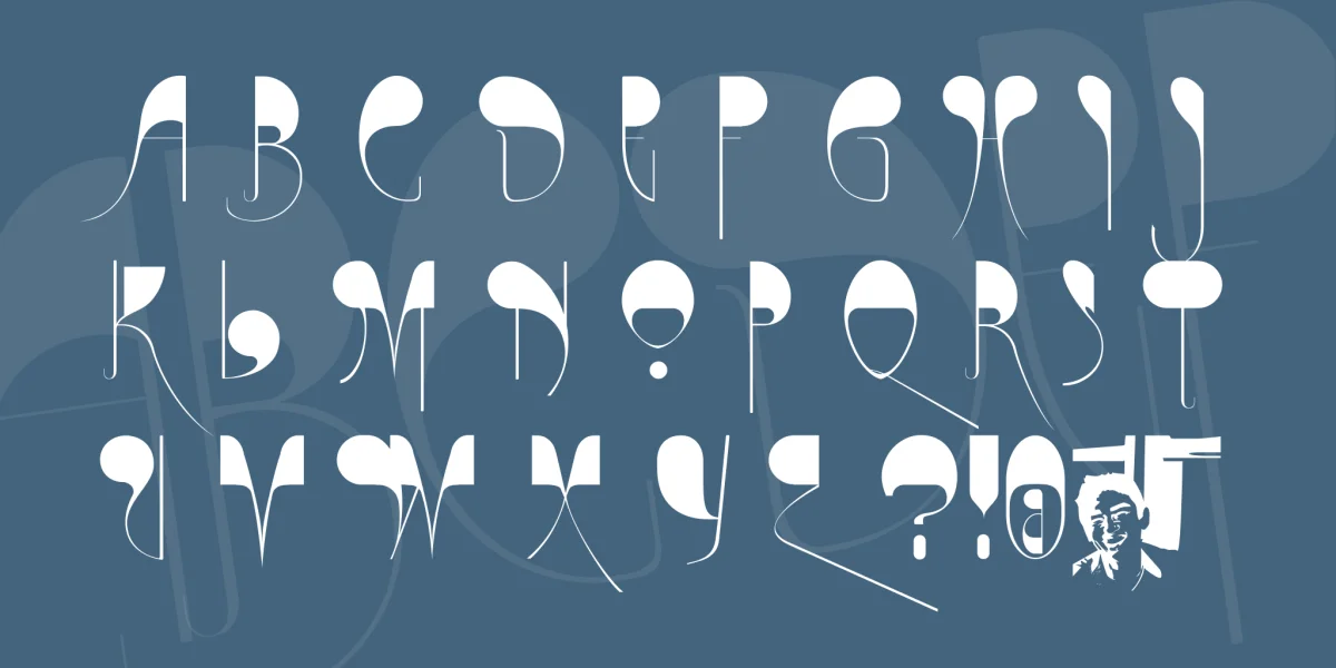 CHASE ZEN PARIS Font preview 3