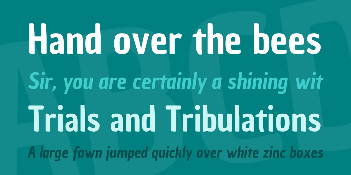 Chau Philomene One Font Family preview 2