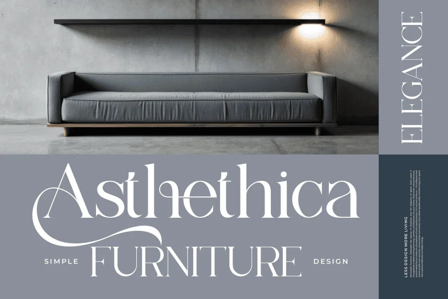 Chena Font preview 3