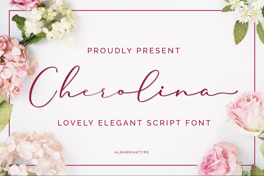 Cherolina Font preview 15