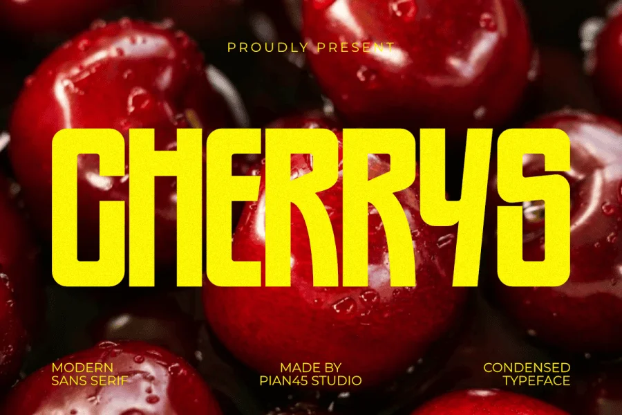 Cherrys Font
