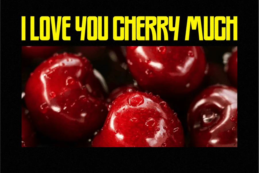 Cherrys Font preview 3