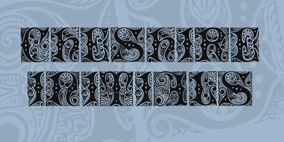 Cheshire Initials Font