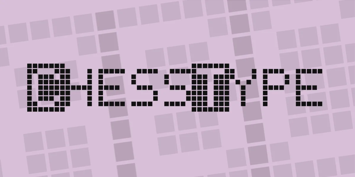 ChessType Font preview 2