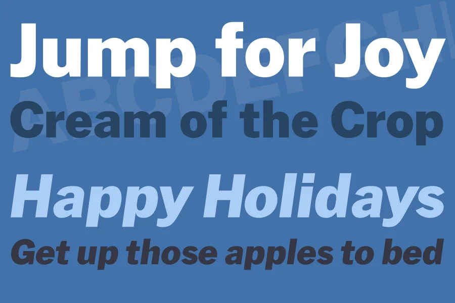 Cheyenne Sans Font Family preview 2