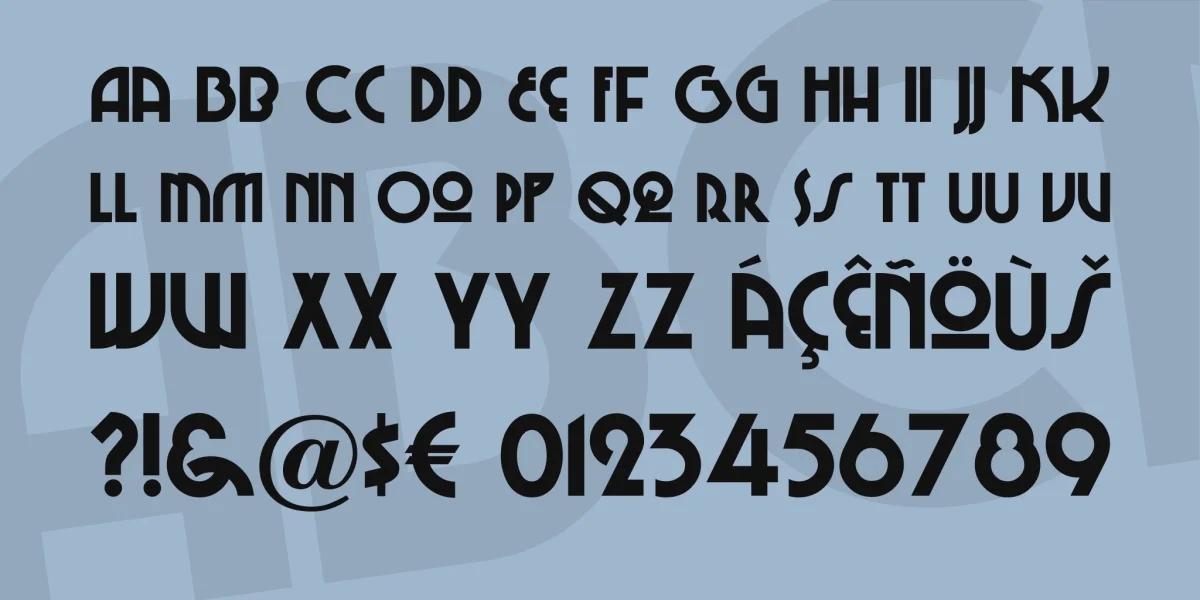 ChiTown NF Font preview 2