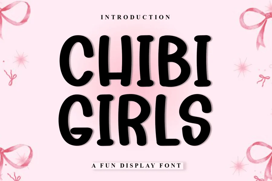 Chibi Girls Font
