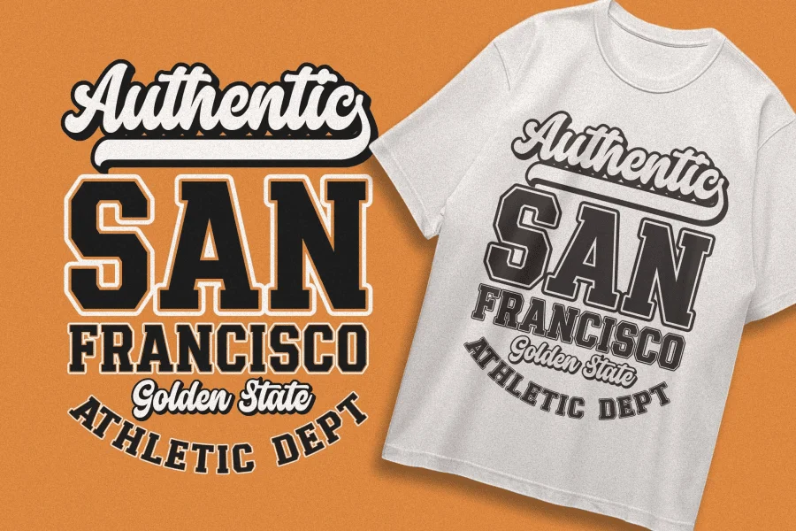Chicago Athletic Font Family preview 6